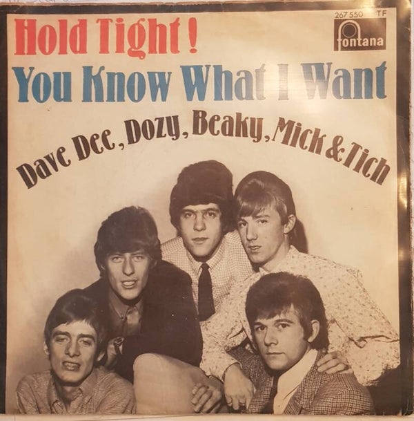 Single - Dave Dee, Dozy, Beaky, Mick & Tich - Hold Tight!