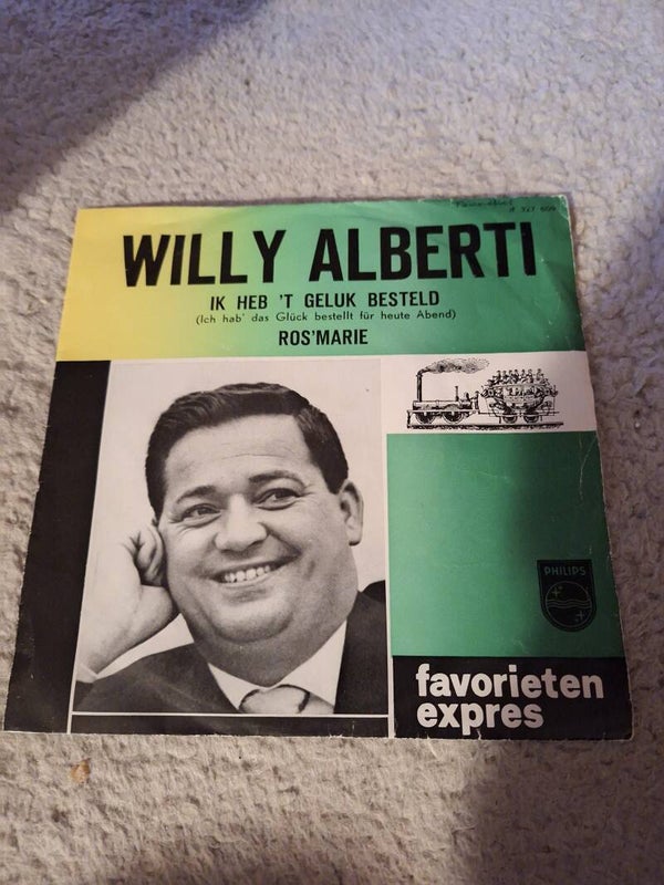 Single willy Alberti. Ik heb ''t.geluk besteld