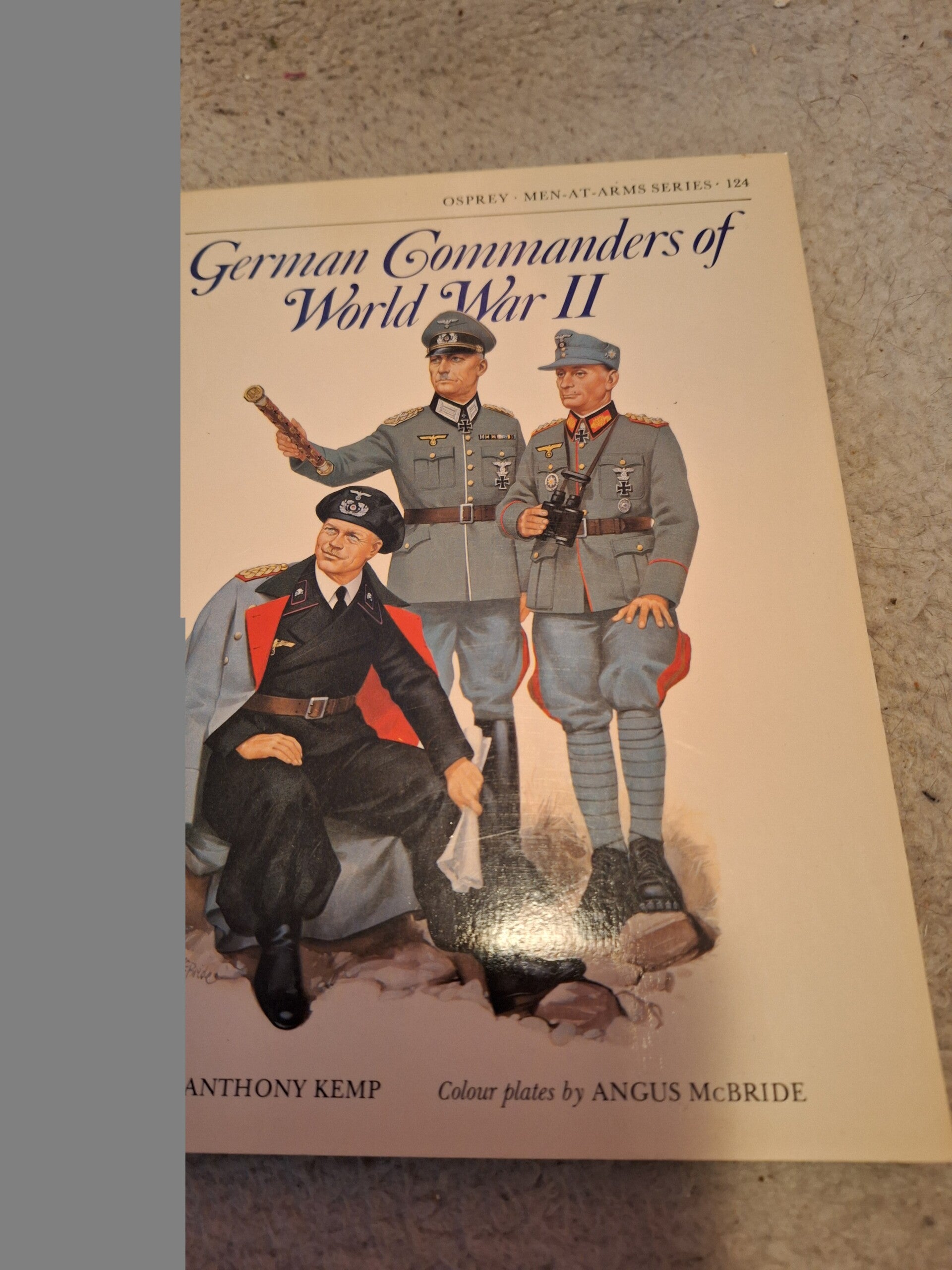 Boek Osprey German commanders world war II