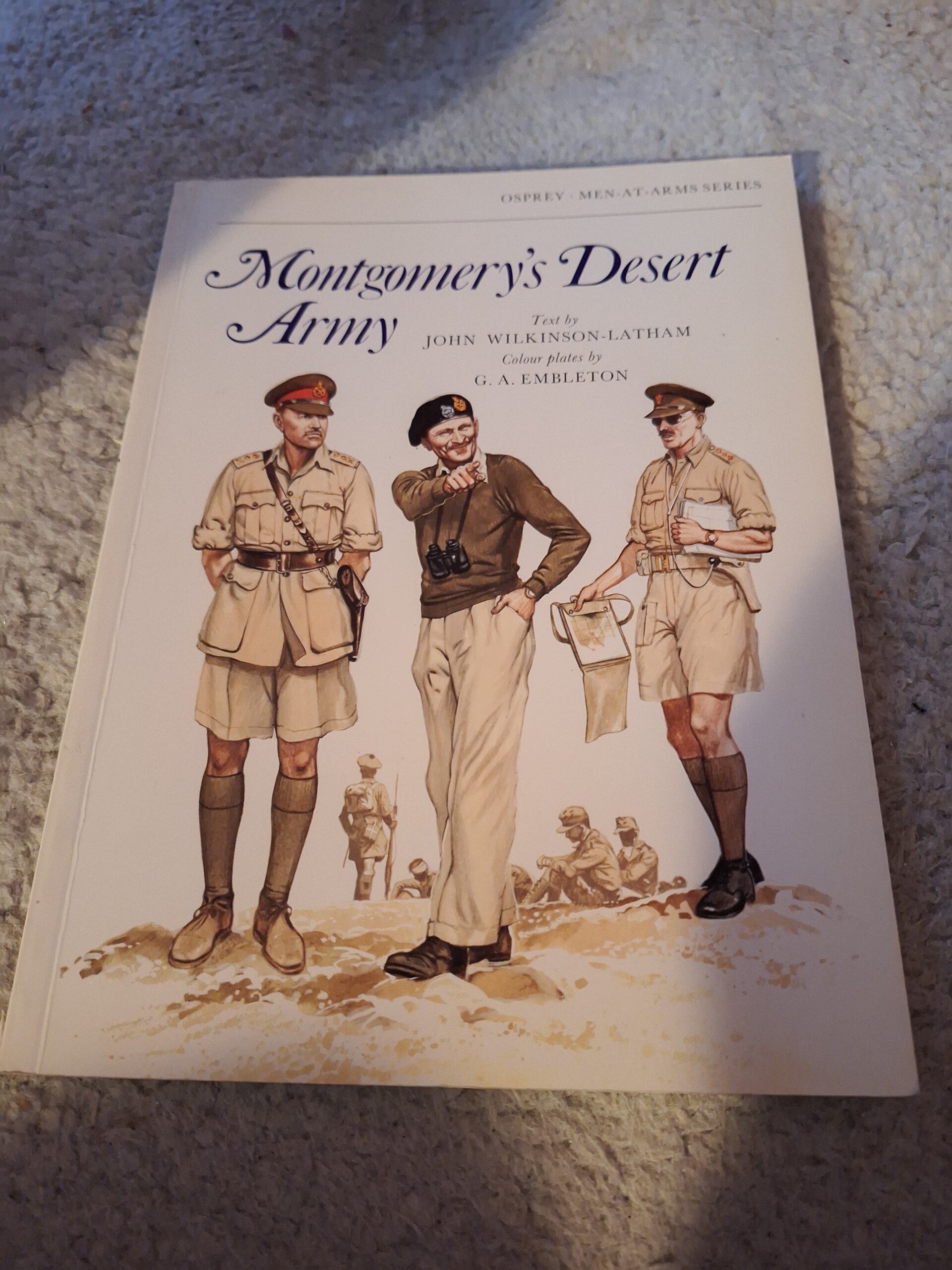 Boek Osprey Montgomery's desert army