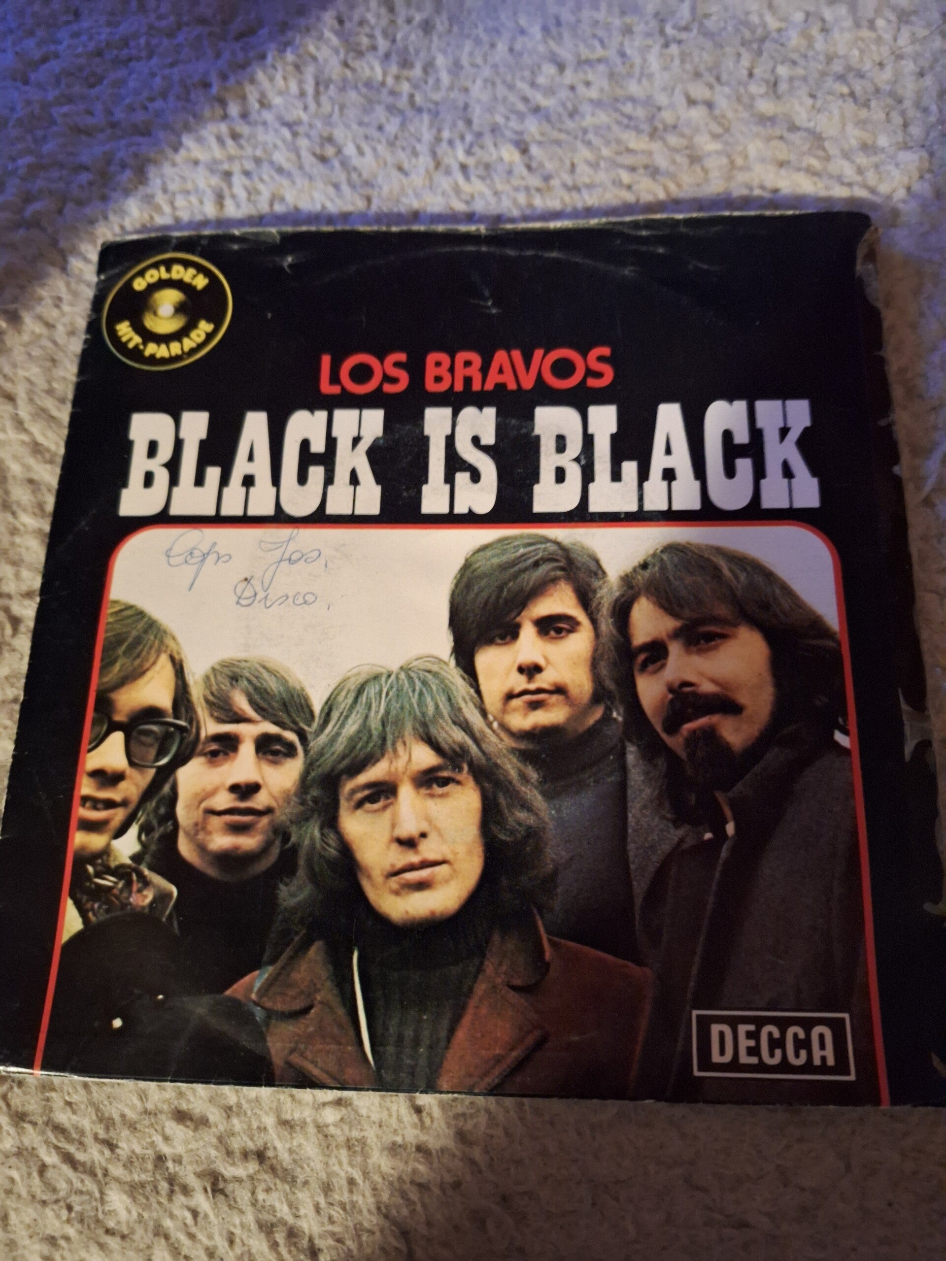 Single Los Bravos  Black is Black