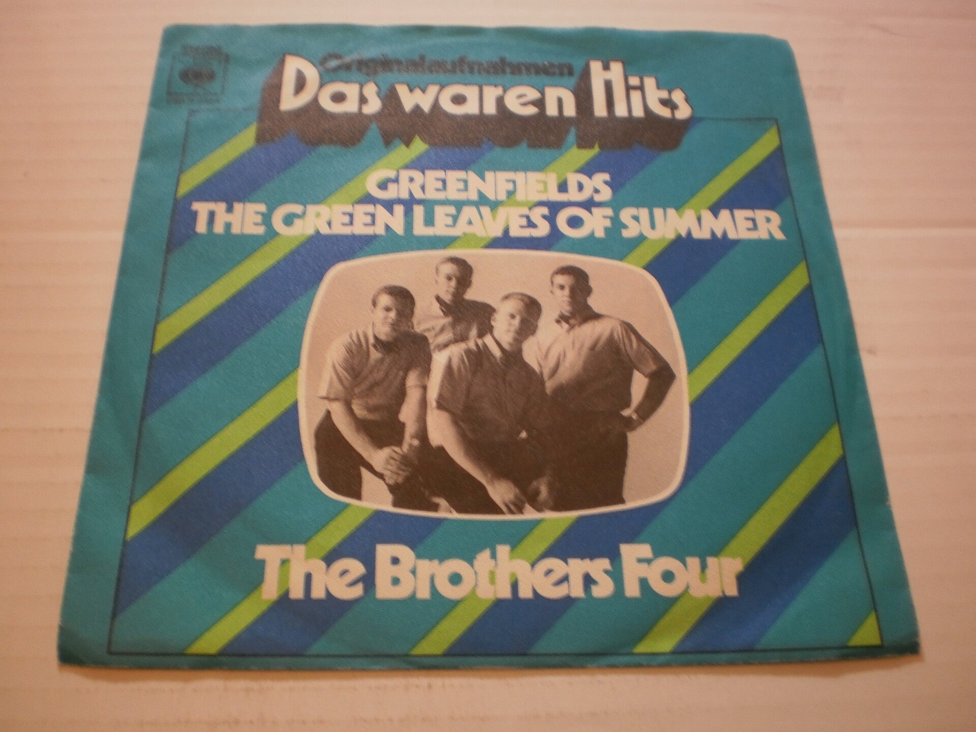 Single The Brothers Four - Greenfields ( Hits )