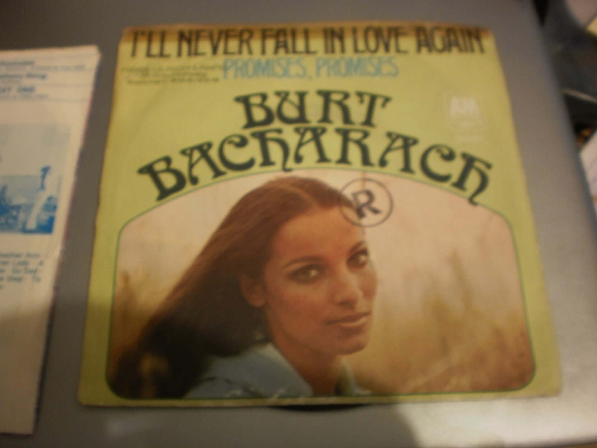 Single Burt Bacharach - I'll never fall in love again