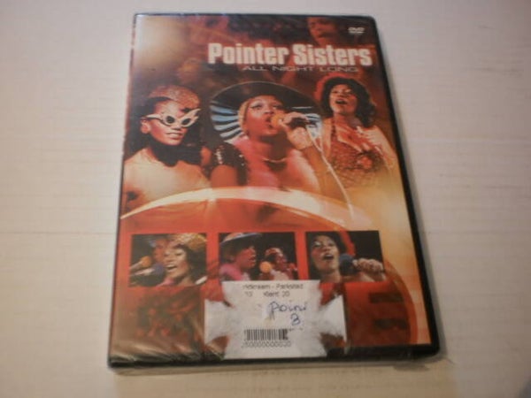 DVD Pointer Sisters - All night long ( 1974 ) ( NIEUW )