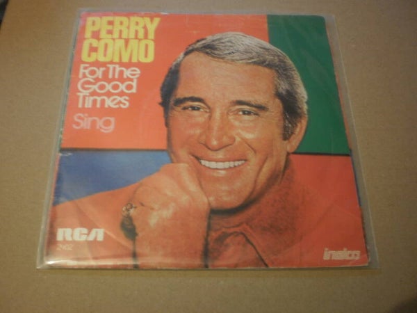 Single Perry Como - For the good times
