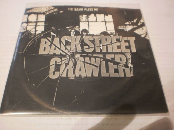 Single Back Street Crawler - The Band plays on 33 toeren PROMO
