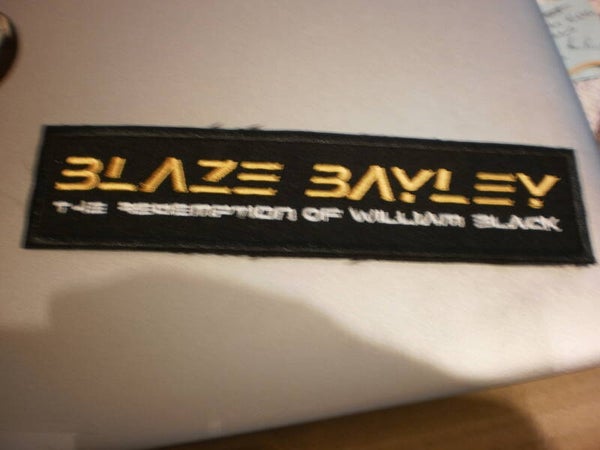 Patch Blaze Bayley ( Wofsbane / Iron Maiden )