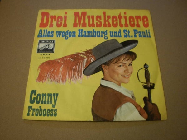 single Conny Froboess - Drei Musketiere