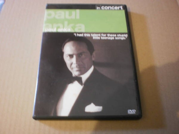 DVD Paul Anka  in concert