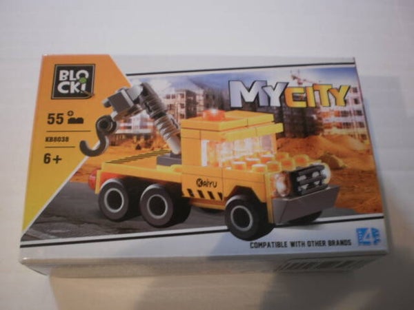 Blocki Bouw - Takelwagentje 