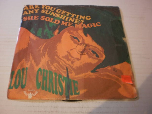 Single - Lou Christie - Are you getting any sunshine