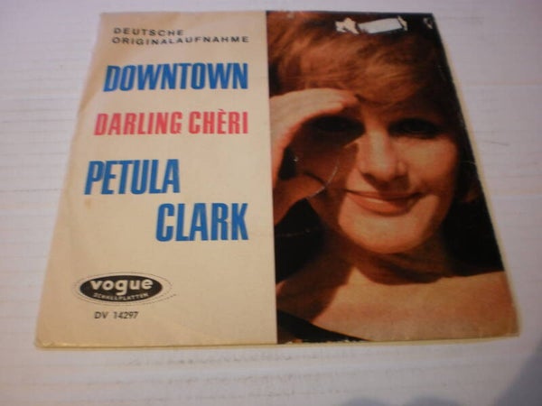 Single Petula Clark - DownTown (Duitstalig)