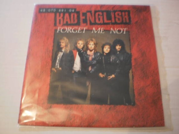 Single Bad English - Forget me not 