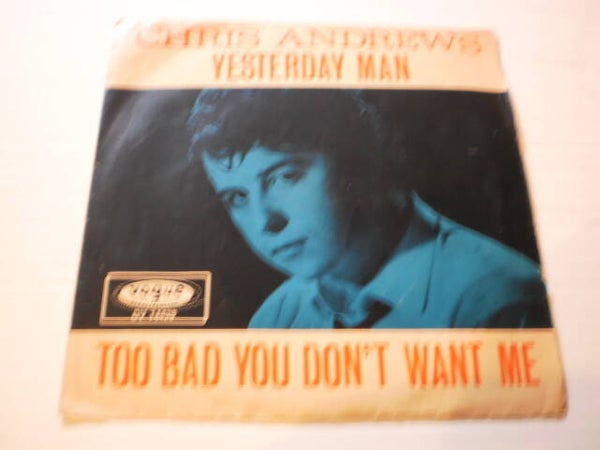 Single Chris Andrews - Yesterday Man