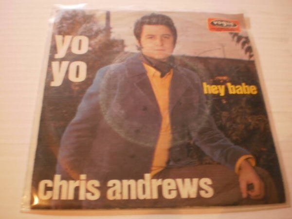 Single Chris Andrews - Yo yo 