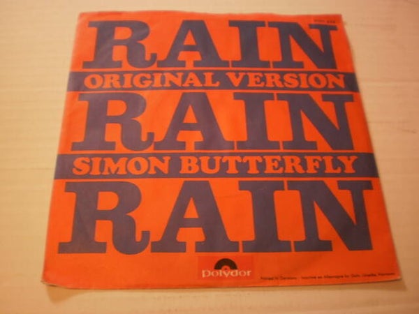 Single Simon Butterfly - Rain 