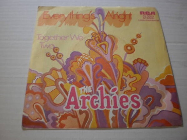 Single The Archies - Everything's Alright