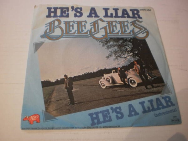 Single The Bee Gees - He's a liar 