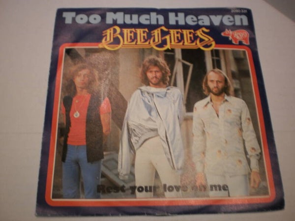 Single The Bee Gees - Too much heaven 