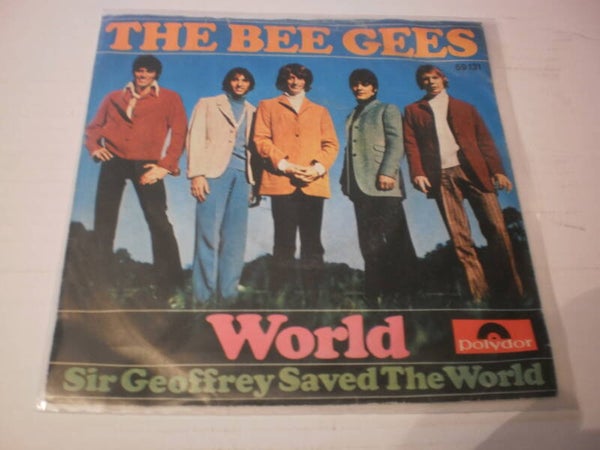 Single The Bee Gees - World