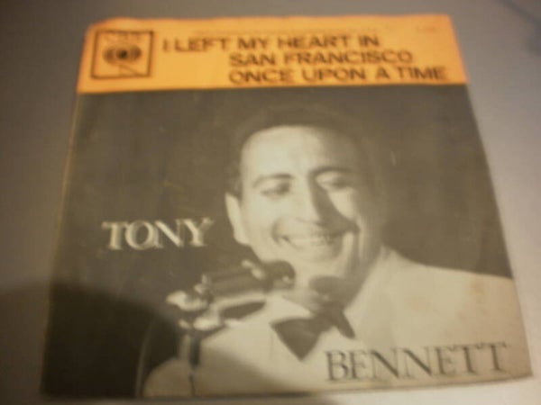 Single Tony Bennett - I left my heart in San Francisco