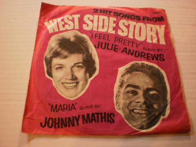Single Julie Andrews & Johnny Mathis -  Songs from West Side Story 