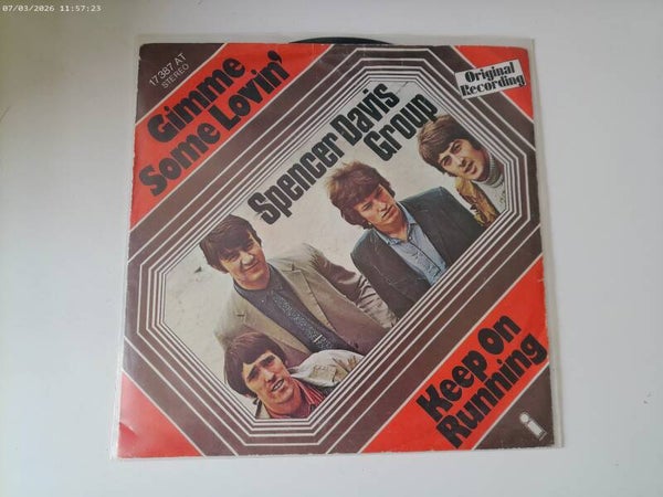 Single The Spencer Davis Group - Gimme Some Lovin' /  keep on running