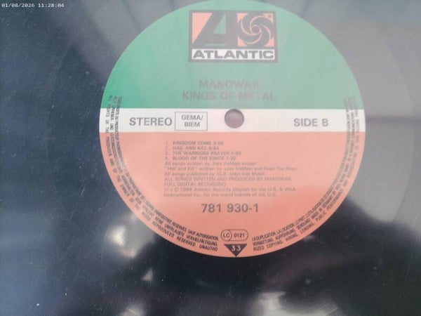 LP Manowar - Kings of Metal