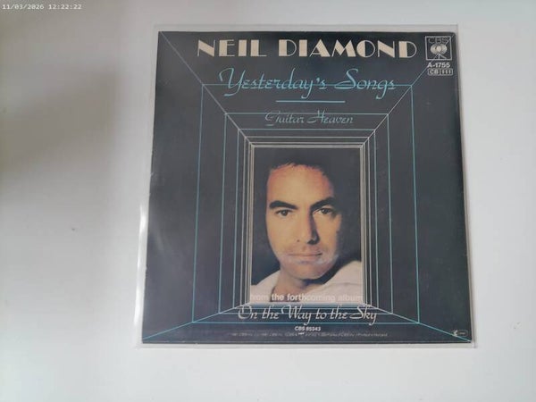 Single Neil Diamond - Yesterday's Songs