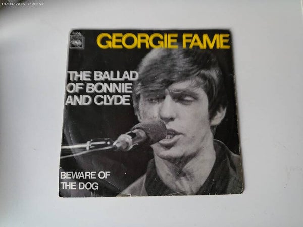 single Georgie Fame - The Ballad of Bonnie & Clyde