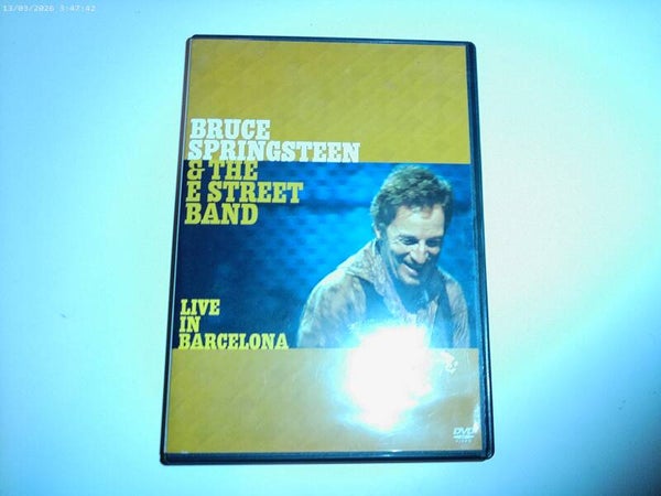 2 DVD set Bruce Springsteen - Live in Barcelona