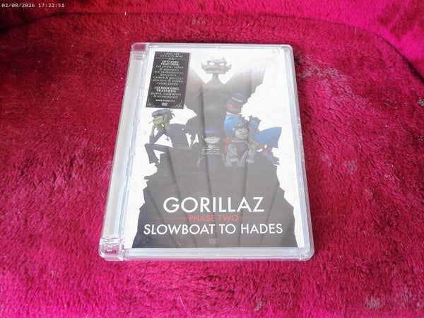 2 DVD Set Gorillaz - Slowboat to hades