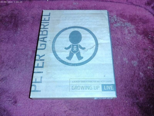 DVD Peter Gabriel - Growing up Live