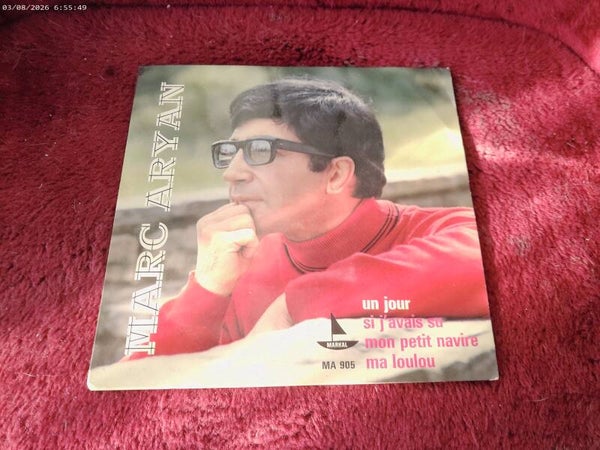 Single Marc Aryan - EP un jour