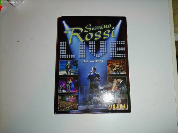 2cd + 2DVD set Semino Rossi live in Wien