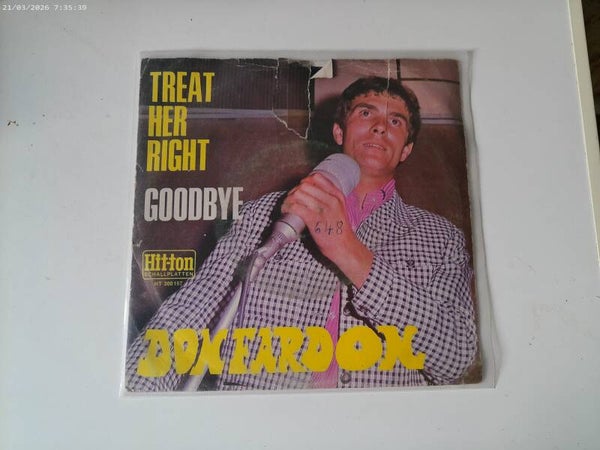 single Don Fardon - Treat Her right / Goodbye