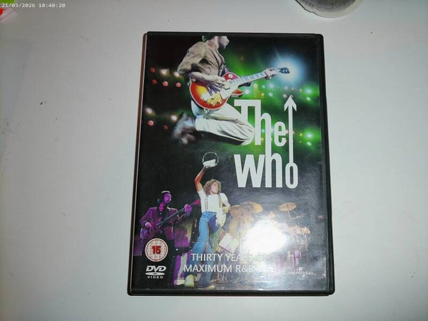 DVD The Who - Thirty Years of Maximum R&B Live