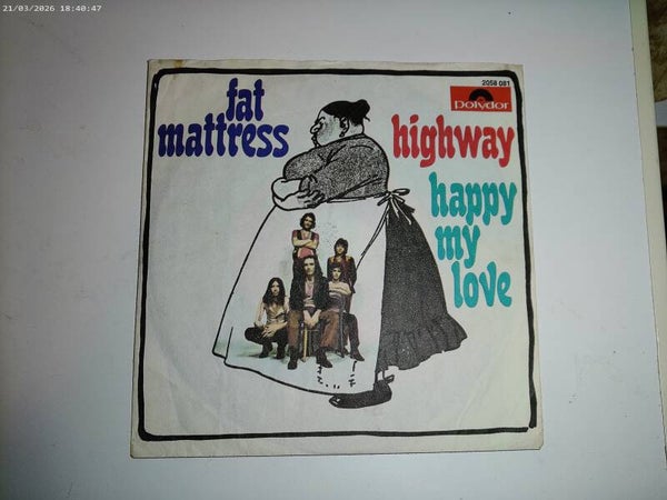 Single Fat Mattress - Highway / Happy my love
