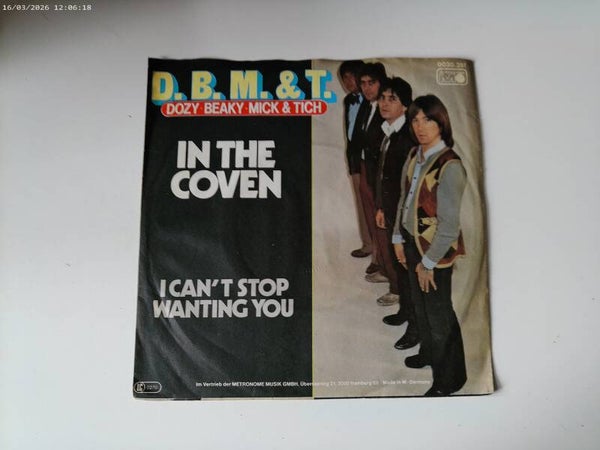 Single Dozy Beaky Mick & Tich - In the Coven