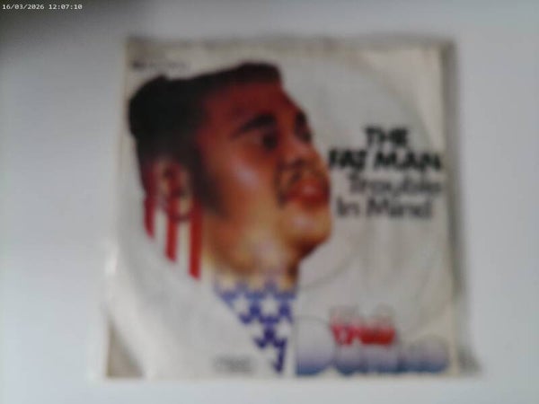 Single Fats Domino - The Fat Man / Trouble in mind