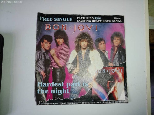 Single Bon Jovi - Hardest part is the night / TNT - Seven Seas