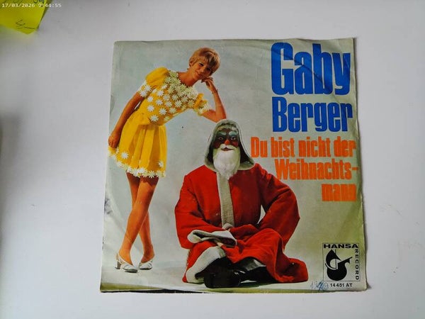 single Gaby Berger - Du bist nicht der Weihnachtsmann / Super Boy
