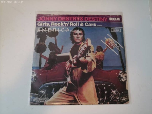 single Jonny Destry & Destiny - Girls Rock n Roll & Cars