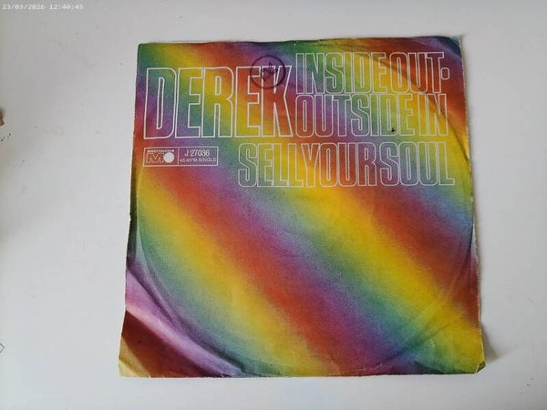 Single Derek - Inside out  Ouside in / Sell your soul