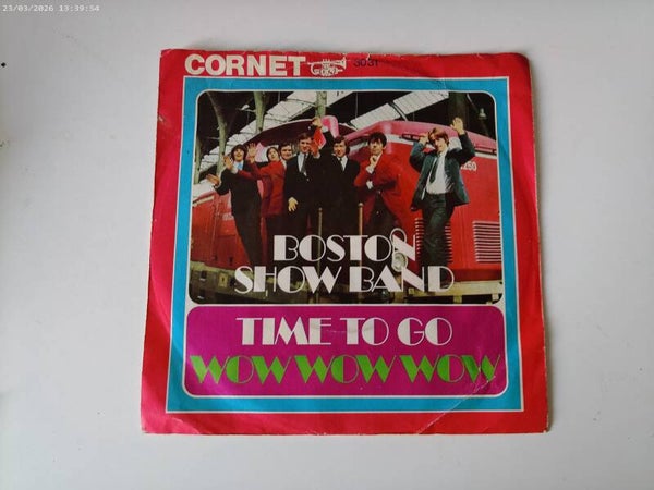 single Boston Show Band - Time to go / Wow wow wow
