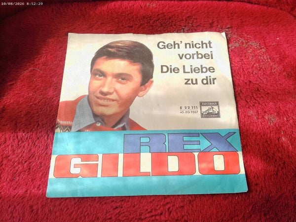 Single Rex Gildo - Geh nicht vorbei/ Die Liebe zu Dir