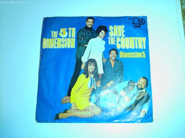 Single The 5th Dimension - Save the Country / Dimension 5