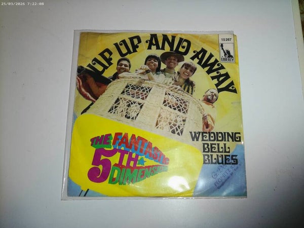 Single The 5th Dimension - Up up and away / wedding bell blues