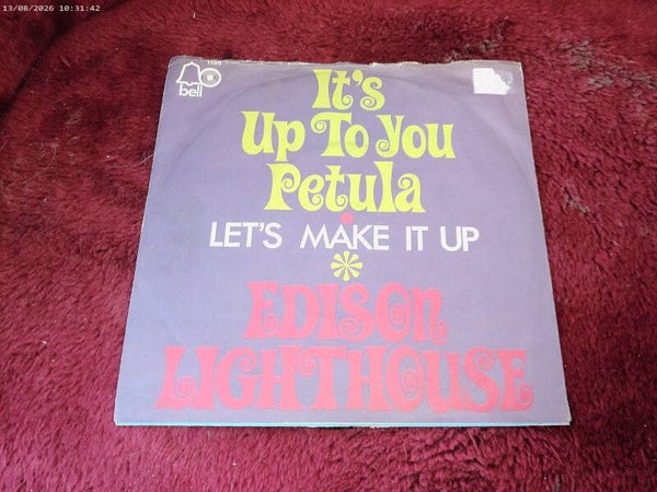 single Edison Lighthouse - It's up to you Petula