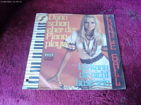 single France Gall - Dann schon eher der Piano Player
